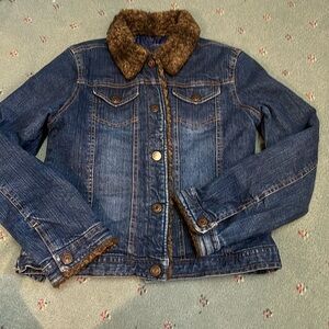 Limited Too Lined Denim Jacket